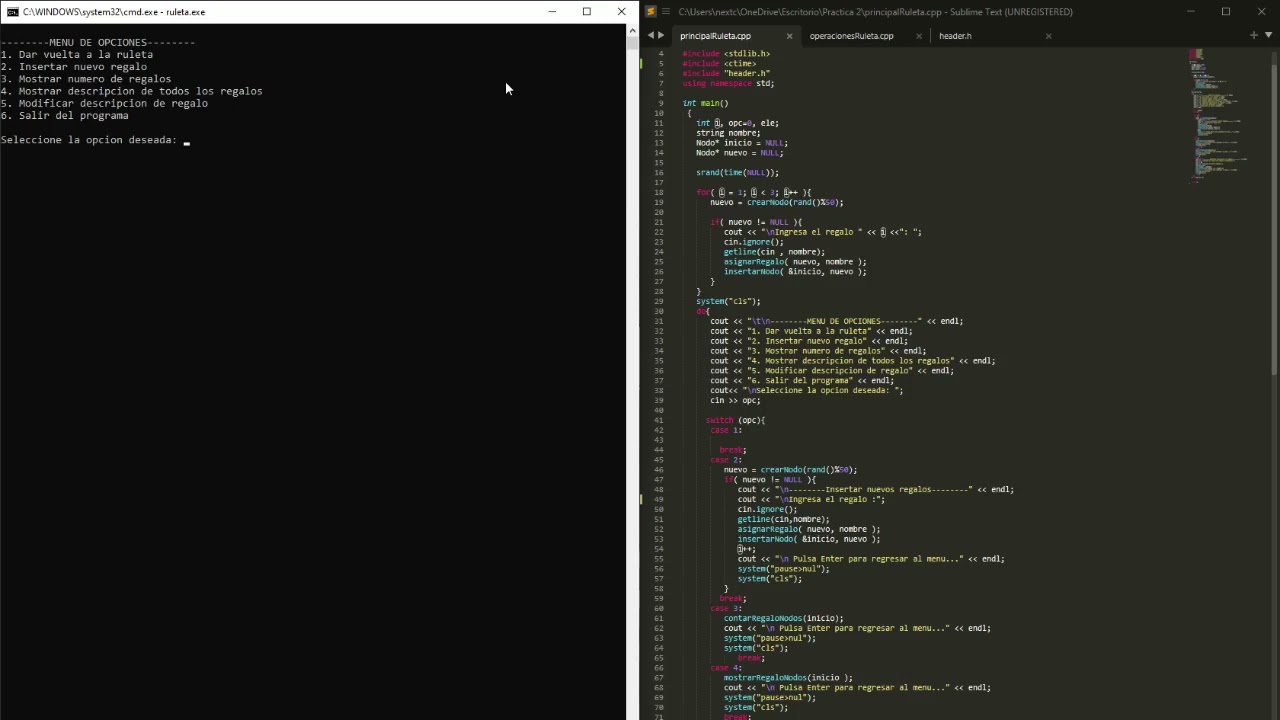 Practica 2 | Algoritmos y Estructuras de Datos 2CV2