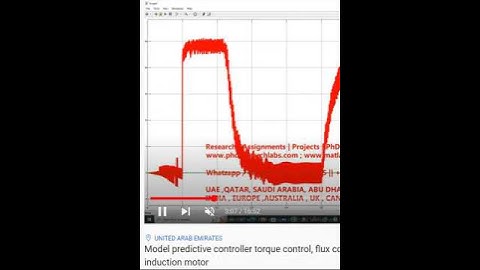 Model predictive controller torque control, flux control and torque ripple reduction induction motor
