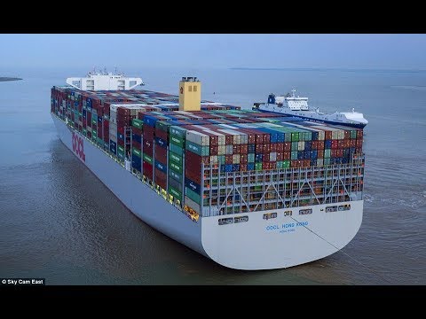 Video: Das Längste Containerschiff Der Welt - Alternative Ansicht