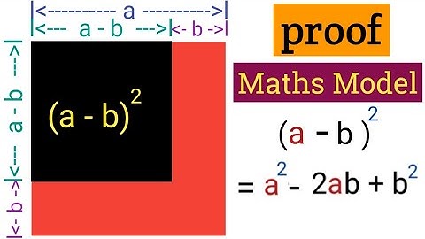 a minus b whole square is equal to | a-b whole square is equal to | maths model | maths project