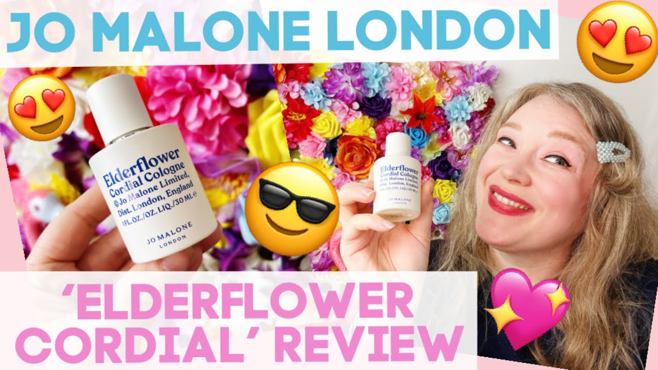 Jo Malone 'Elderflower Cordial' Cologne Review // Marmalade Collection  Summer 2021