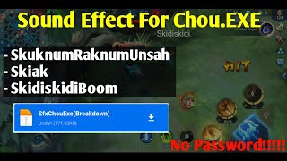 Sound Effects Untuk Chou.EXE || Mobile Legends: Bang bang