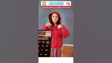 Abacus Develops photographic memory & right brain #learn #maths #kids #skills #trending #shorts