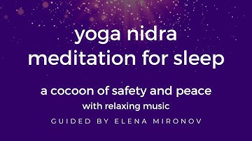 25-Minute Yoga Nidra Sleep Meditation with Soothing Music for Deep Relaxation
