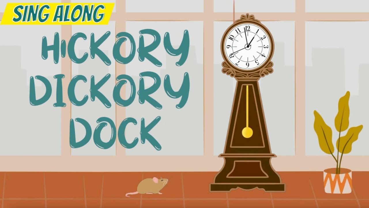 Hickory Dickory Dock | Nursery Rhymes for Kids | Learning Videos for ...