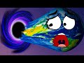 Hungry black hole  planet comparison for kids  story for kids