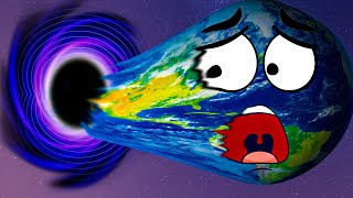Hungry BLACK HOLE | Planet Comparison for kids | Story for Kids