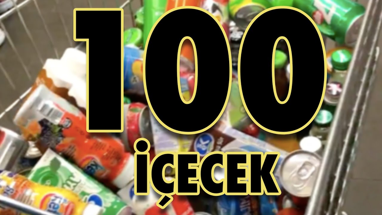 100 Farklı İçeceği Karıştırdık - Tadı Nasıl Oldu?