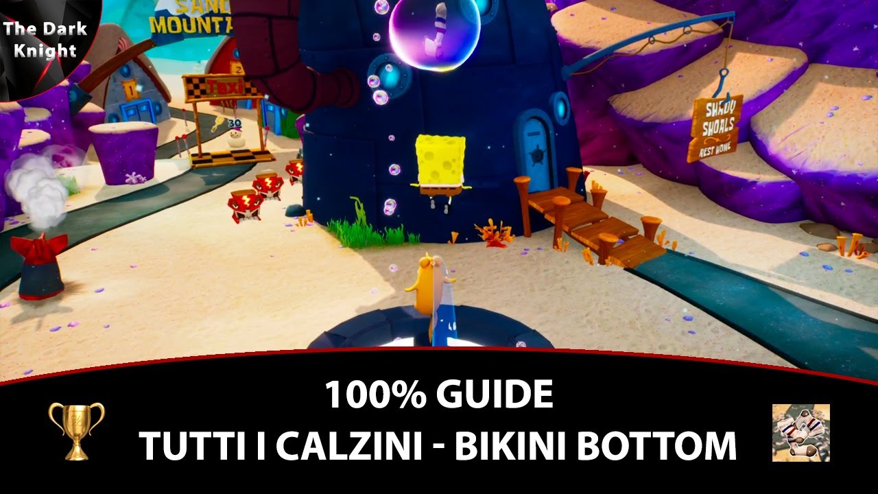 SpongeBob Squarepants 100 Guide Tutti i calzini Bikini Bottom