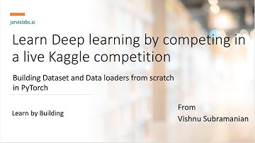 Building Dataset and Data loaders from scratch in PyTorch.
