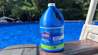 How to keep your pool crystal clear Algaecide + Clearifier