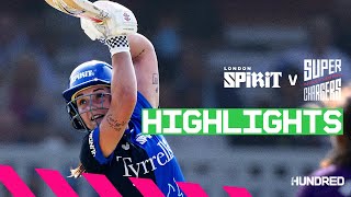 Kerr Stars with Bat & Ball! | Highlights - London Spirit v Northern Superchargers | The Hundred 2023