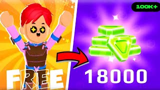 ⚡I GOT 💎18,000 GEMS FOR FREE IN PKXD 😱 || how to get free gems in pkxd 2023 screenshot 5