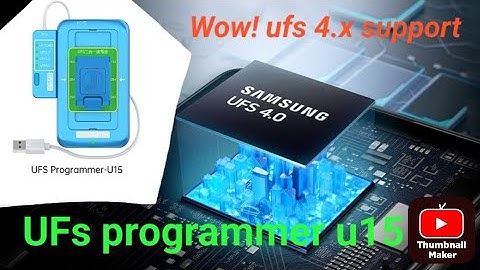 Introduction about New UFs programmer U15 JCID(First introduced in Assam)