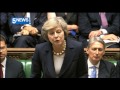 Theresa May draws Thatcher comparisons at first PMQs