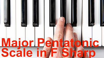 Major Pentatonic Scale F Sharp G Flat | Keyboard Lessons
