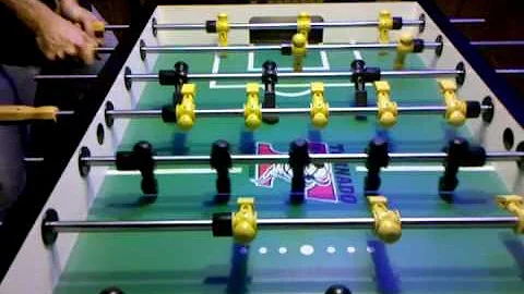 Foosball - Justin Duellman vs. Aaron Malo
