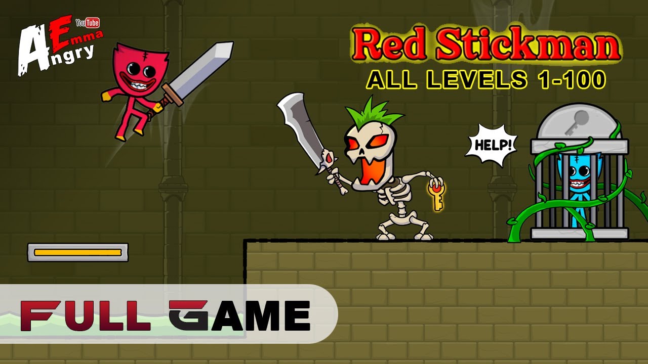FALL RED STICKMAN jogo online gratuito em