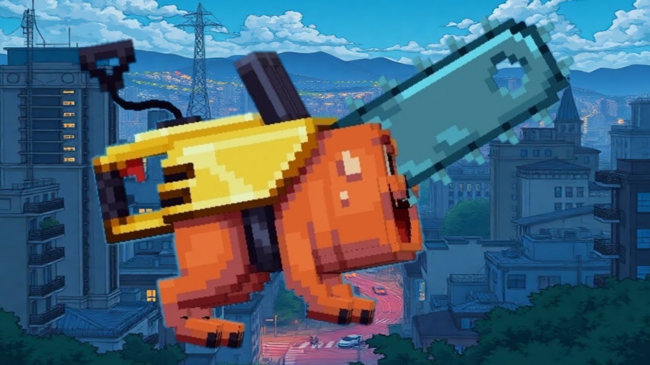 Pixel Gun 3D - Chainsaw Dog Gameplay