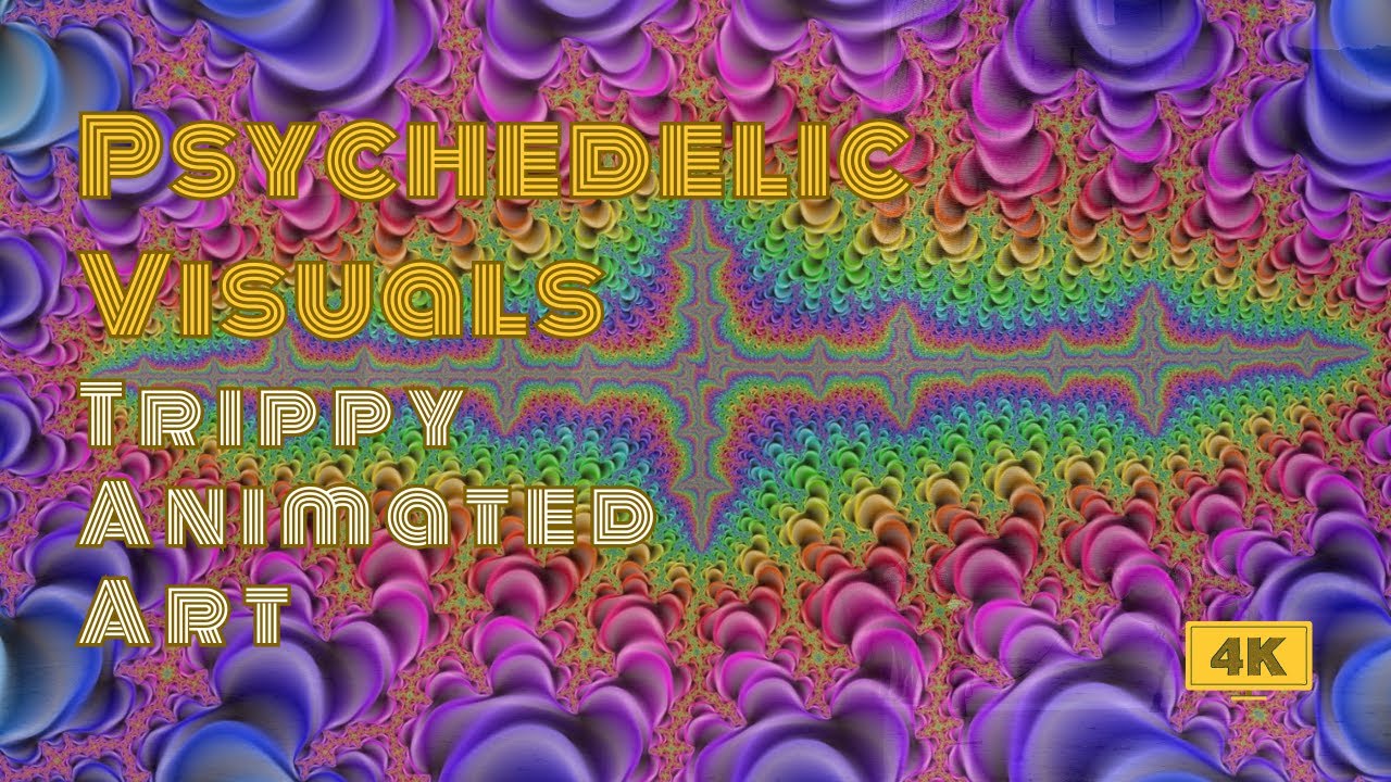 4K Psychedelic Animated Graphics - 2 Hours!