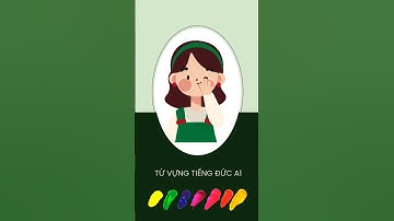 Từ vựng tiếng Đức A1|  Màu sắc  #hoctiengduc #tiengduc   #deutschlernen #deutscha1  #khamphanuocduc