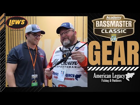 Bassmaster Classic Expo with Tom Brewbaker (Lew's Custom Lite SS / Elite  Series Rod) 
