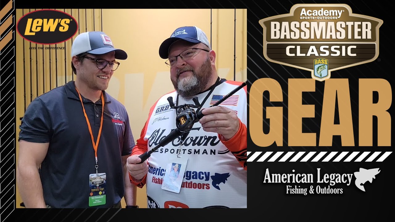 Bassmaster Classic Expo with Tom Brewbaker (Lew's Custom Lite SS / Elite  Series Rod) 