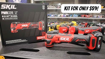 SKIL PWRCore 12V Oscillating Multi Tool Kit