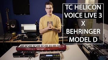 TC Helicon X Behringer: Model D with VL3