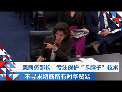 美商务部长：专注保护“卡脖子”技术 不寻求切断所有对华贸易