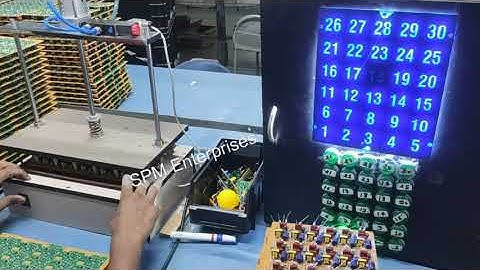 PCB Panel Testing Jig