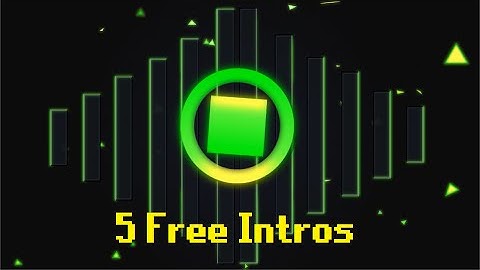 Top 5 Good intro templates for Camtasia or Windows Movie Maker.