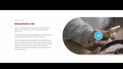 [ICO] Seal - The Currency of Authenticity