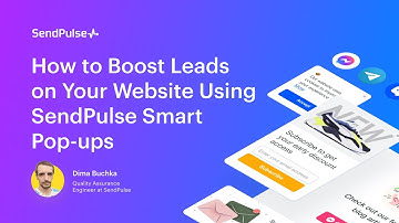 How to Boost Leads on Your Website Using SendPulse Smart Pop-ups | Live demo