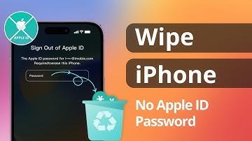 [2 Ways] How to Wipe iPhone without Apple ID Password 2025