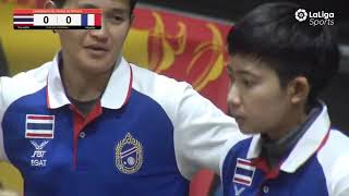 เปตองชิงแชมป์โลก 2019 หญิงคู่ รอบรองชนะเลศ ทีมไทย Vs ฝรั่งเศส