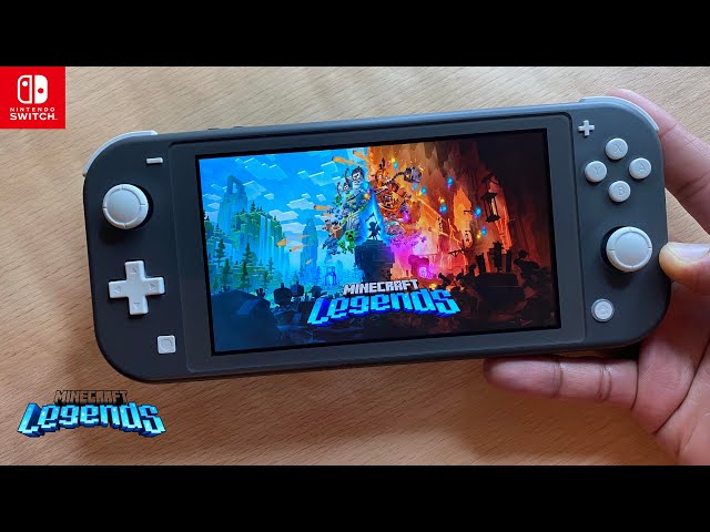 Nintendo Switch Lite グレー + Minecraft Minecraft Nintendo Switch Lite Gameplay - YouTube