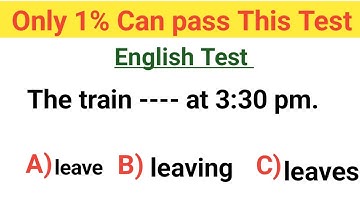 Only 1% Can Pass This English Grammar Test – Are You One of Them?"