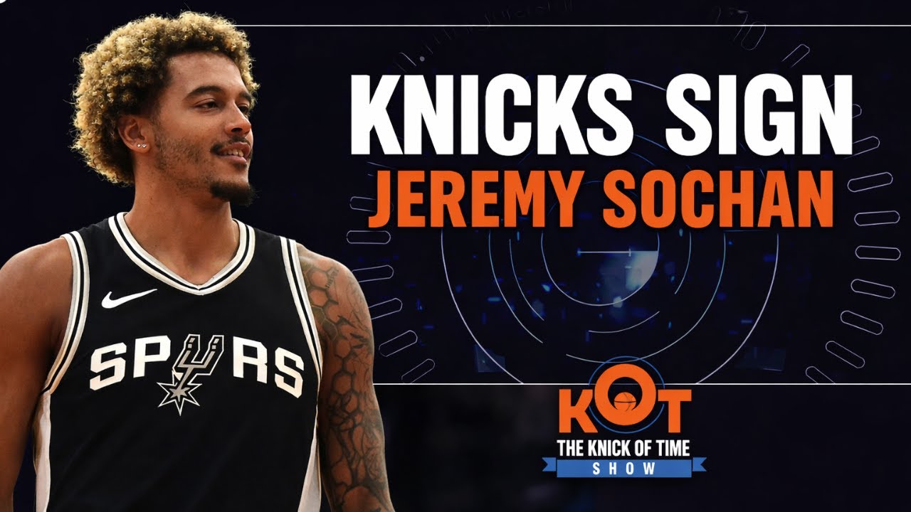 Knicks Sign Jeremy Sochan