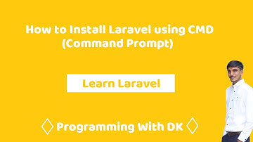 How to Install Laravel using CMD