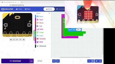 Light up the LEDs on a micro:bit