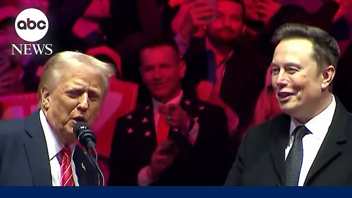 Elon Musk joins Donald Trump at Victory Rally on day before inauguration