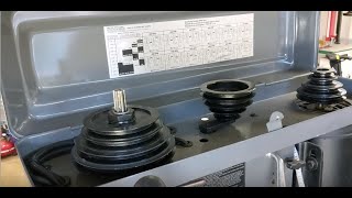 Drill Press Setup P1: Intro and Belt & Pulley Adjustments