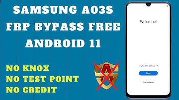 SAMSUNG A03S FRP BYPASS ANDROID 11 | SAMSUNG A037F REMOVE GOOGLE ACCOUNT 2022