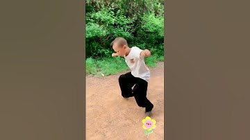 Chinese kung fu. shaolin monk kungfu show.