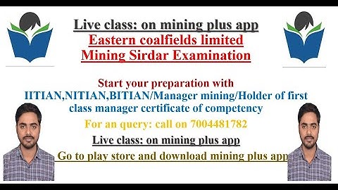 IREL /OM/MS COURSE DETAILS/ ELEMENTS OF MINING TECHNOLOGY COAL AND ITS ORIGIN