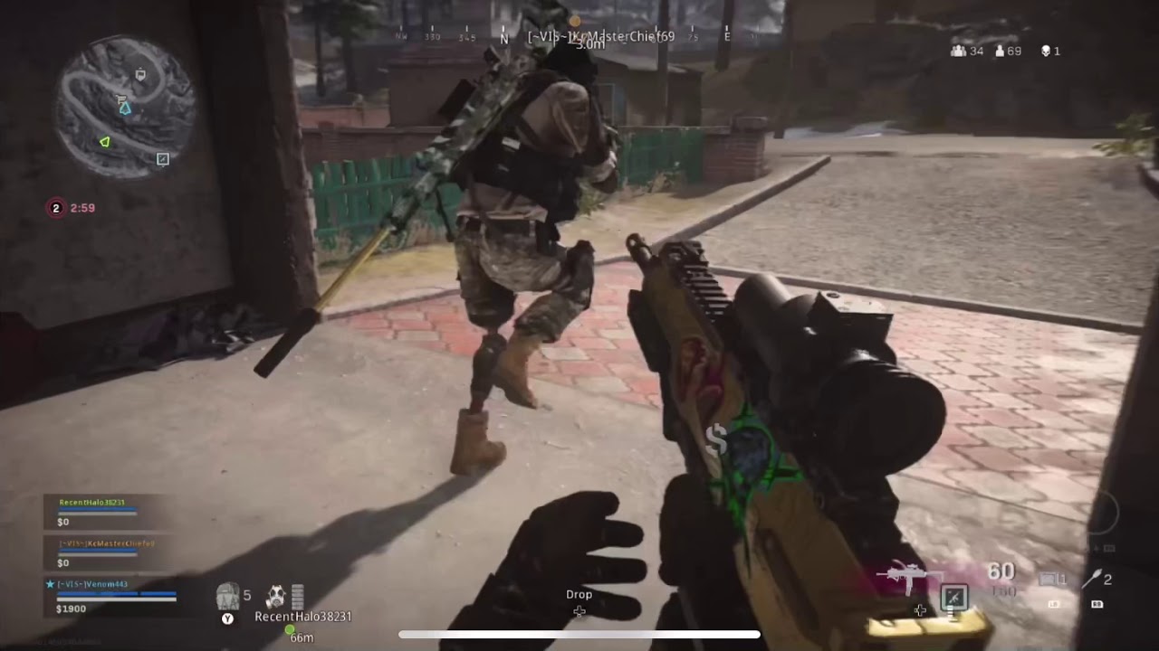 Venomous Sniper going to town.