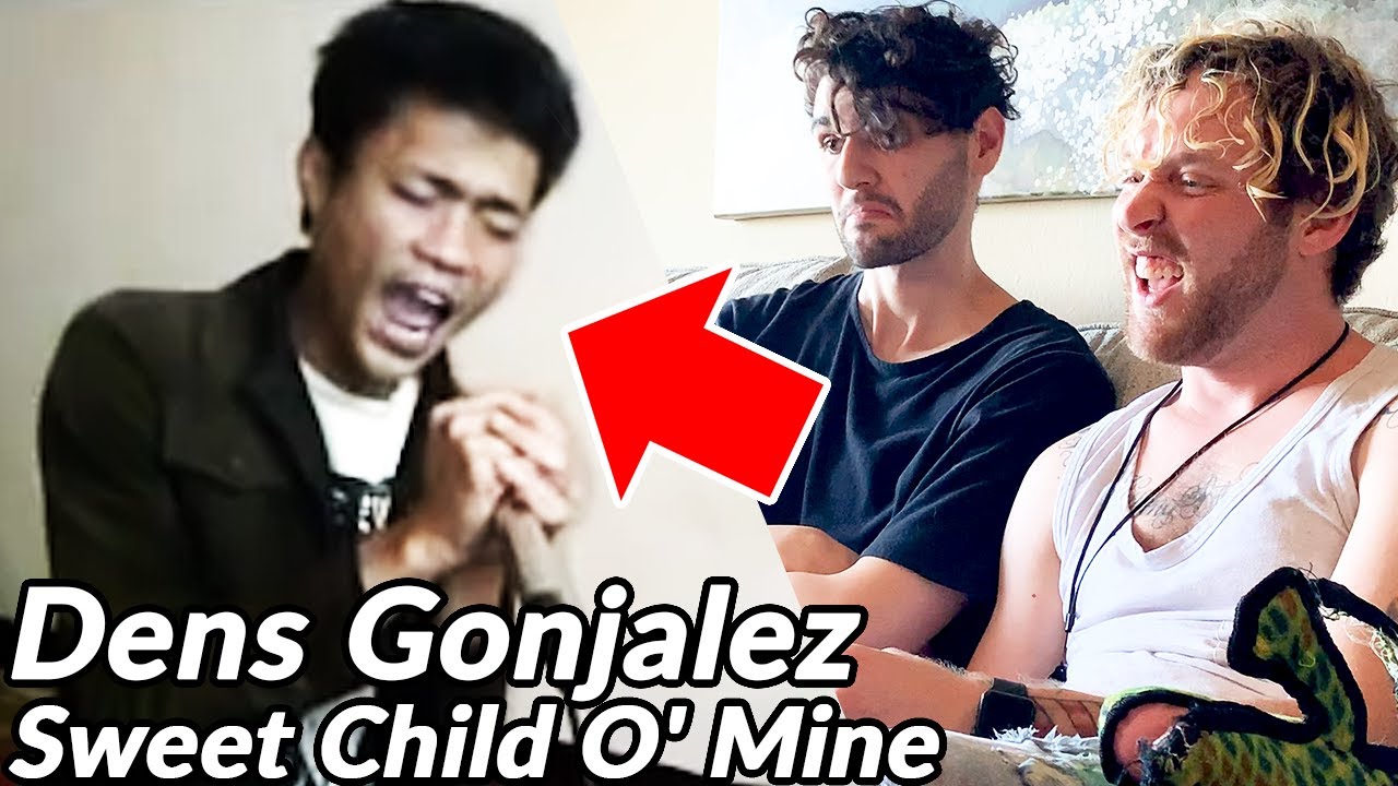 Reacts to Guns N' Roses Sweet Child O' Mine (cover by dens gonjalez) [REACTION]