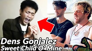 Reacts to Guns N' Roses Sweet Child O' Mine (cover by dens gonjalez) [REACTION]