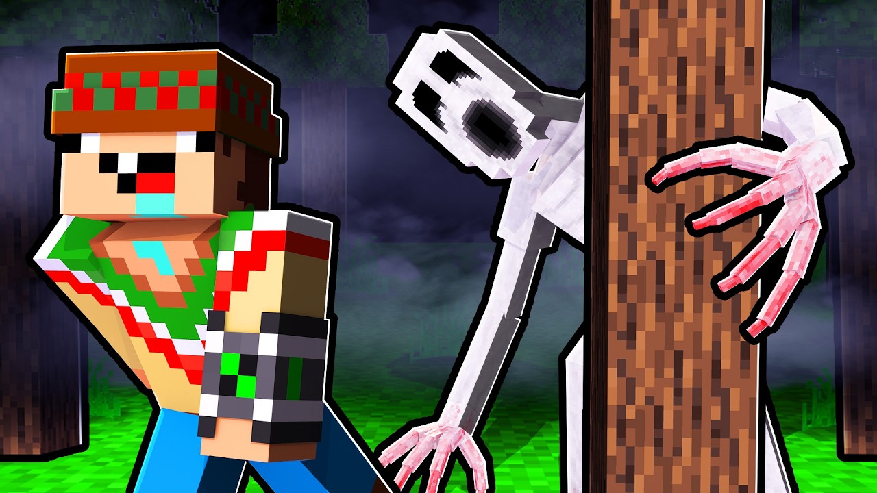 SOBREVIVÍ a EL QUE OBSERVA... 😨💀 SILVIOGAMER en MINECRAFT PERO The One Who Watches